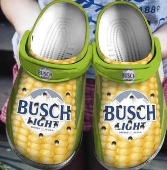 Busch Light Comfortable For Mens And Womens Classic Water Clog Shoes | Favorety CA