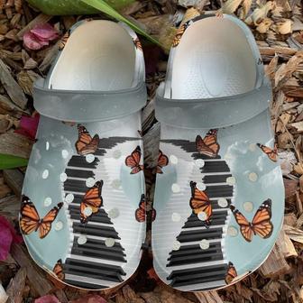 Butterfly Music And Classic Clogs Shoes - Monsterry DE