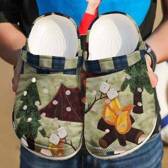 Camping Campfire Classic Clogs Shoes - Monsterry