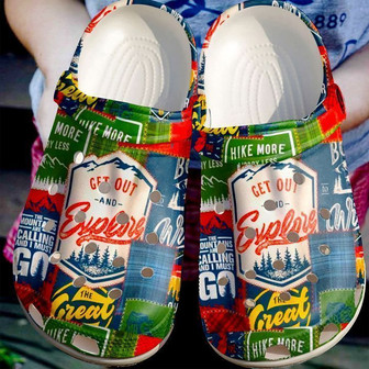 Camping Get Out And Explore Clog Shoes - Monsterry