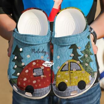 Camping Personalized The Road Trip Clog Shoes - Monsterry CA
