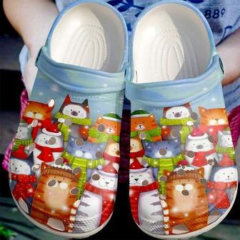 Cat Christmas Cats Classic Clogs Shoes - Monsterry UK