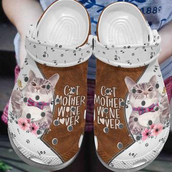Cat Mother Wine Lover Shoes Clog Shoes Birthday Gift For Women Men - Monsterry AU