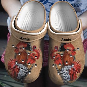 Chicken From Zipper Bag Personalized Shoes Clogs Gifts For Men Women - Monsterry UK
