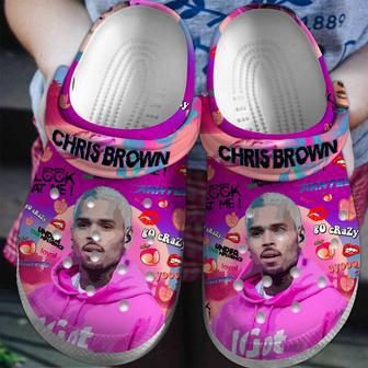 Chris Brown Music Crocs Crocband Clogs Shoes | Favorety