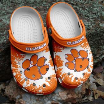 Clemson Ncaa Crocs Crocband Shoes Clogs Comfortable For Men Women | Favorety UK