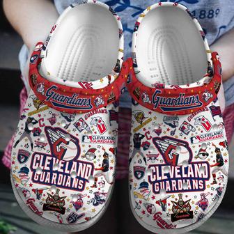 Cleveland Guardians Mlb Sport Crocs Crocband Clogs Shoes For Men Women And Kids | Favorety AU