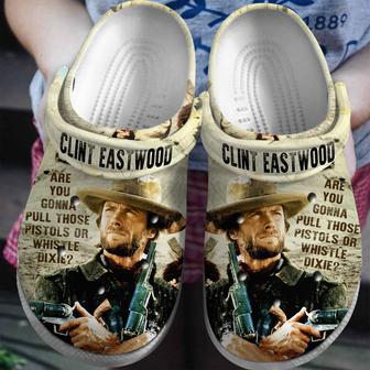 Clint Eastwood Actor Movie Crocs Crocband Clogs Shoes | Favorety UK