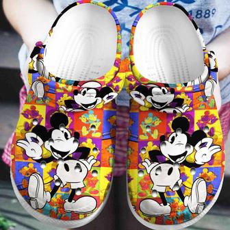 Colorful Mickey Mouse Crocband Clogs | Favorety DE