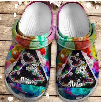 Colorful Nurse Shoes - Magical World Of Nurse Clog Birthday Gift For Men Women Friend - Monsterry DE