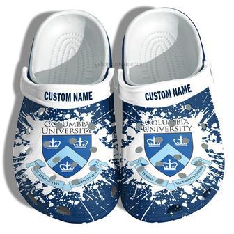 Columbia University Croc Shoes Customize- University Graduation Gifts Shoes Admission Gift | Favorety UK