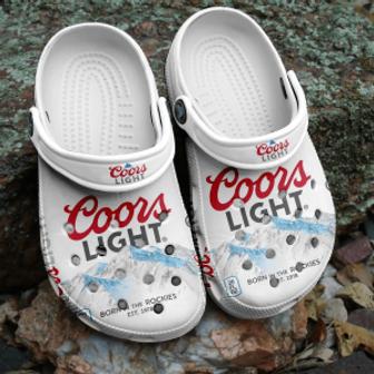 Coors Light Beer Clogs Shoes Crocs Crocband Comfortable For Men Women | Favorety CA