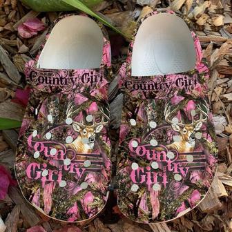 Country Girl Deer Hunting Classic Clogs Shoes - Monsterry UK