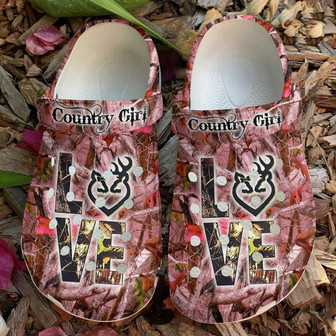 Country Girl Love Crocband Clog Shoes For Men Women - Monsterry