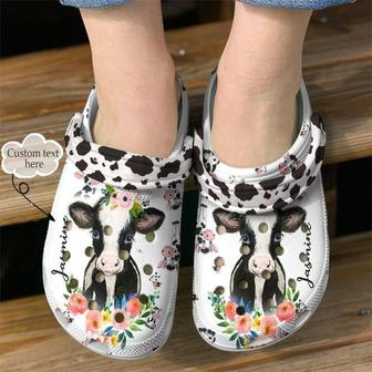 Cow Personalized Moo Day Classic Clogs Shoes - Monsterry UK