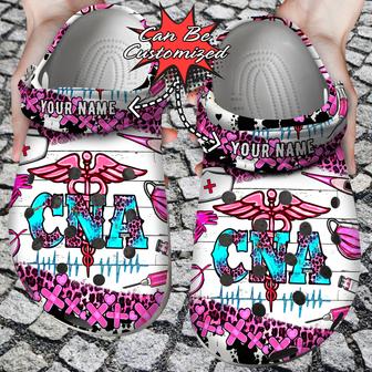 Custom Nurse Western Cna Clog Shoes - Monsterry