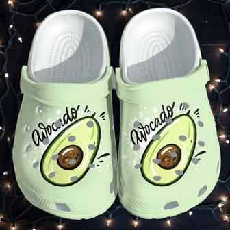 Cute Avocado Fruits Lover Crocband Clog Shoes - Monsterry