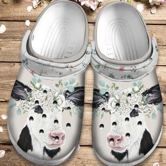 Cute Baby Holstein Calf Shoes - Funny Farm Clog Gift For Boy Girl Men Women - Monsterry