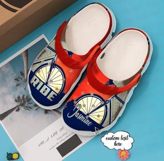 Cycling Personalized Ride Classic Clogs Shoes - Monsterry AU