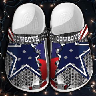 Dallas Cowboys Crocs Clog Shoes | Favorety AU