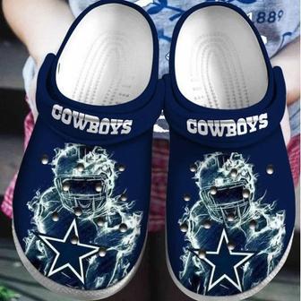 Dallas Cowboys Nfl For Gift Fan 2 Rubber Crocband Clogs | Favorety