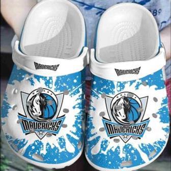 Dallas Mavericks Basketball Club Crocband Clogs Crocs Shoes Comfortable For Men Women | Favorety DE