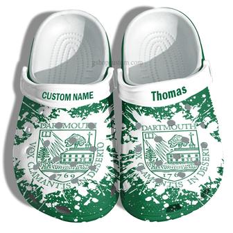 Dartmouth College Graduation Gifts Croc Shoes Customize- Admission Gift Shoes - Monsterry AU