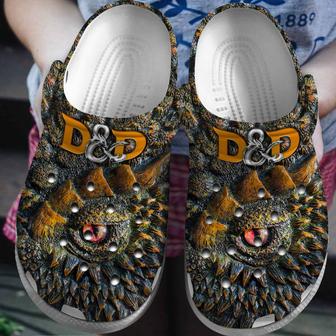 D&D Dungeons & Dragons Movie Game Crocs Crocband Clogs Shoes - Monsterry