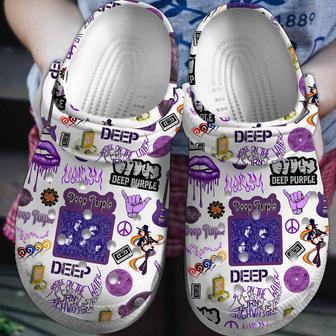 Deep Purple Rock Band Music Crocs Crocband Clogs Shoes | Favorety CA