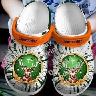 Deer Jagermeister Crocs Crocband Shoes Clogs Custom Name For Men Women And Kids | Favorety DE