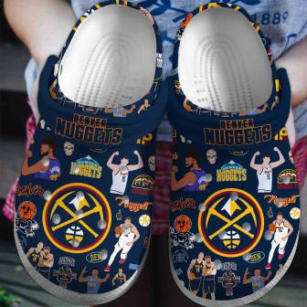 Denver Nuggets Basketball Team Nba Sport Crocs Clogs Crocband Shoes | Favorety UK