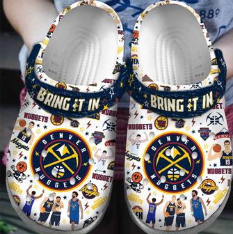 Denver Nuggets Nba Sport Crocs Crocband Clogs Shoes For Men Women And Kids | Favorety AU