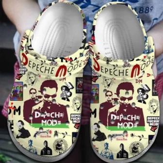 Depeche Mode Band Crocs Crocband Clogs Comfortable Shoes For Men Women | Favorety