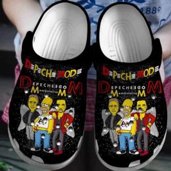 Depeche Mode Band Crocs Crocband Comfortable Shoes Clogs For Men Women | Favorety DE