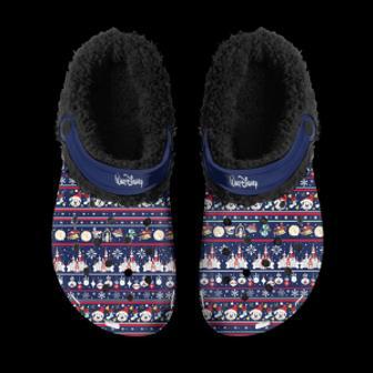 Disney Mickey Fuzzy Crocs Crocband Comfortable Shoes Clogs For Men Women | Favorety UK