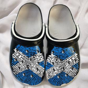 Dna Scotland Flag Personalized Shoes Clogs Gifts For Men Women - Monsterry DE