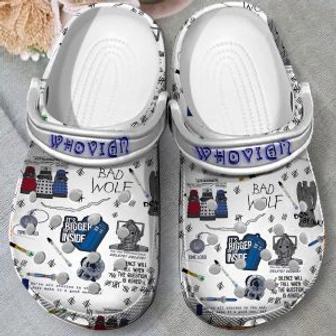 Doctor Who Tv Show Crocs Crocband Clogs Shoes Comfortable For Men Women | Favorety UK