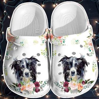 Dog Flower Croc - Animal Shoes Crocbland Clog Gifts For Niece - Monsterry UK