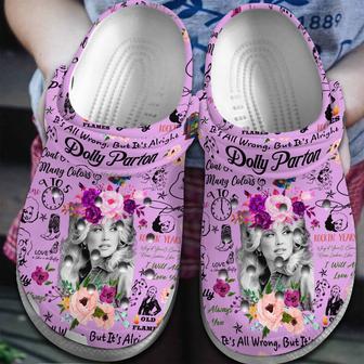 Dolly Parton Music Crocs Crocband Clogs Shoes - Monsterry AU