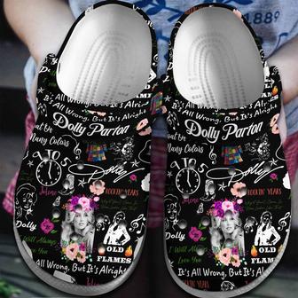 Dolly Parton Music Crocs Crocband Clogs Shoes - Monsterry DE