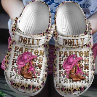 Dolly Parton Music Crocs Crocband Clogs Shoes - Monsterry