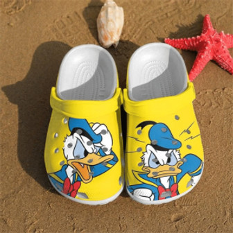 Donald Duck Crocs Clog Shoes - Monsterry