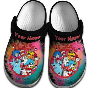 Dr Seuss Cartoon Crocs Crocband Clogs Shoes - Monsterry UK