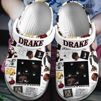 Drake Rapper Music Crocs Crocband Clogs Shoes | Favorety AU