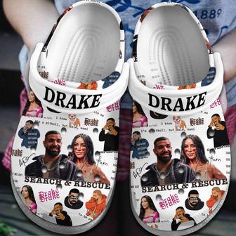 Drake Rapper Music Crocs Crocband Clogs Shoes | Favorety AU