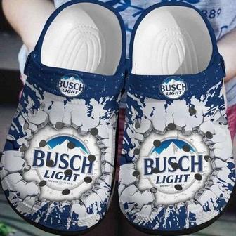 Drink Busch Light Beer Crocband Clog Shoes | Favorety UK