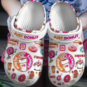 Dunkin Donuts Crocs Crocband Clogs Shoes For Men Women And Kids - Monsterry CA