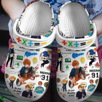 Ed Sheeran Singer Music Crocs Crocband Clogs Shoes | Favorety CA