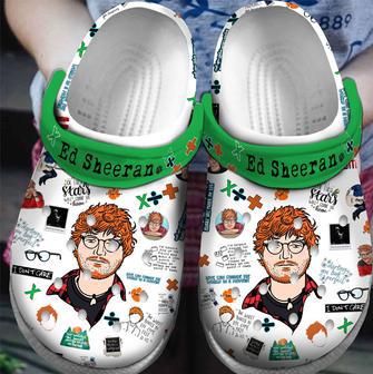 Ed Sheeran Singer Music Crocs Crocband Clogs Shoes For Men Women And Kids | Favorety