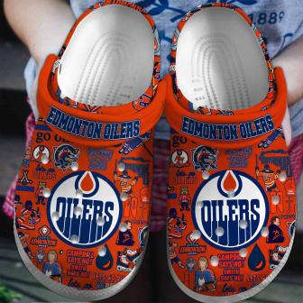 Edmonton Oilers
Hockey Nhl Crocs Clogs Crocband Shoes | Favorety